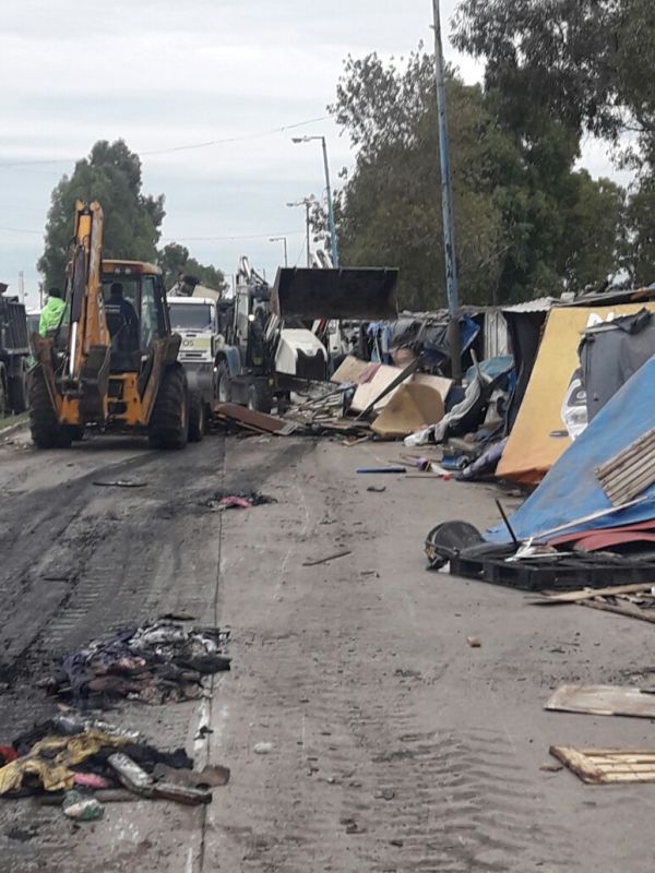 La Justicia ordenó el desalojo de una toma ilegal en Bernal Oeste