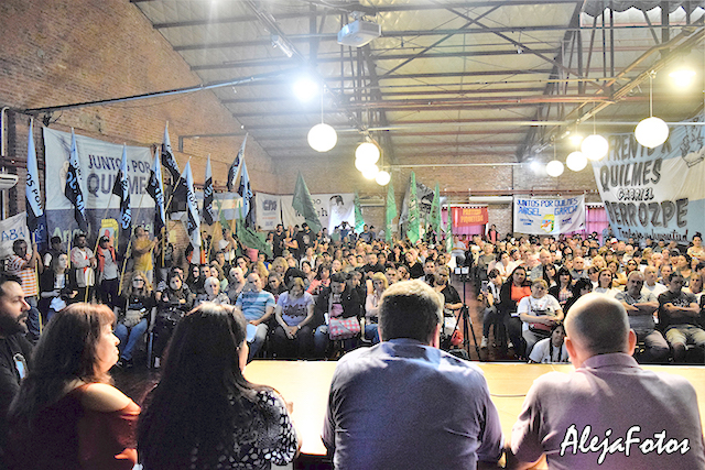 Plenario del Frente de Unidad Quilmeño