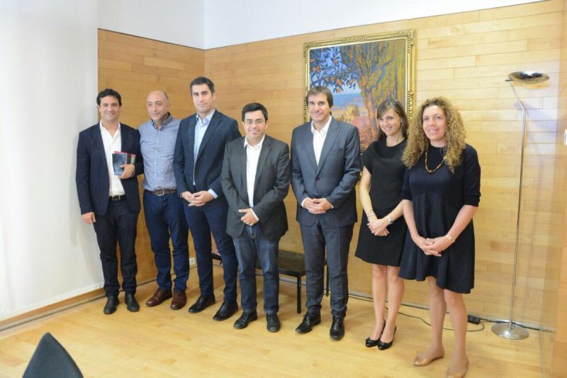Eva Ramírez se reunió con el alcalde en funciones de Barcelona
