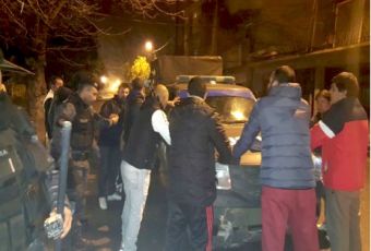 La policía realizó un fuerte operativo de seguridad en villa Itati
