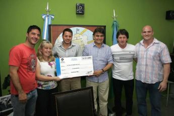 El club Bernal recibió subsidio para participar de un encuentro deportivo en Santa Fé
